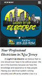 Mobile Screenshot of lightitupelectricllc.com